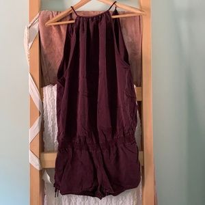Lululemon open back romper